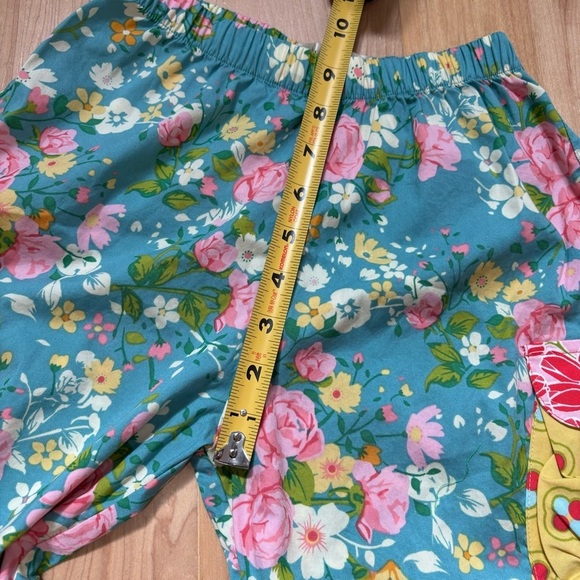 Matilda Jane Good Hart Stone Cliff Big Ruffles Flare Floral Pants - Picture 6 of 10